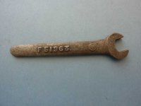 ROLLS-ROYCE SINGLE END SPANNER F51963 20HP, GHOST