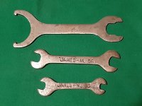 CLASSIC JAMES ML MOTORCYCLE TOOLKIT SPANNER SET