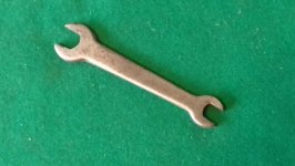 ARIEL MOTORCYCLE TOOLKIT OPEN END SPANNER 1/8 X 3/16W