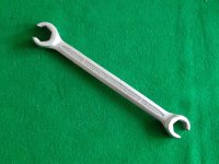 BRITOOL ENGLAND 9/16" AF COMBINATION SPANNER WRENCH WITH HEXAGON RING CEH562 