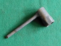 BSA M20 TOOLKIT PLUG SPANNER WITH TOMMY BAR / SCREWDRIVER