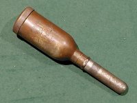 VINTAGE ENOTS NUMBER 0A BRASS GREASE GUN