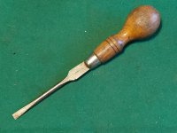 SHELLEY WOOD HANDLE 8 INCH SCREWDRIVER MK4 /MK5 XK120 AM DB2/4
