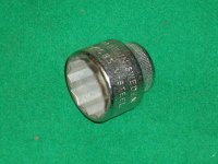 BAHCO SWEDEN 3/8 INCH DRIVE WHITWORTH SOCKET 1/2W NOS