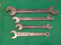 VETERAN / VINTAGE WHITWORTH / Metric SPANNER SET