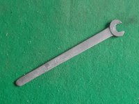 BENTLEY MK6 TOOLTRAY SINGLE END SPANNER RF3834 LATE TYPE