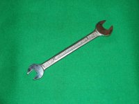 KING DICK WHITWORTH OPEN END SPANNER 3/16 X 1/4 W
