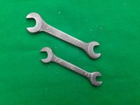 CLASSIC JAGUAR XK120 TOOLKIT SNAIL BRAND SPANNERS / WRENCHES
