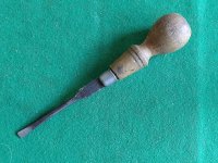 SHELLEY WOOD HANDLE 8 INCH SCREWDRIVER MK4 /MK5 XK120 AM DB2/4