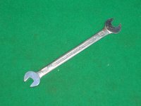 KING DICK METRIC OPEN END SPANNER 8 X 9MM