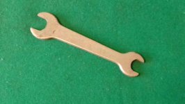 ARIEL TOOLKIT SPANNER SMALL SPANNER 5/16 X 1/4W