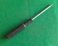VINTAGE 9 INCH KING DICK PHILLIPS TYPE SCREWDRIVER