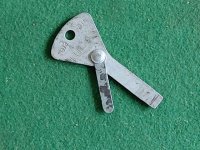 GENUINE LUCAS IGNITION SCREWDRIVER / GAUGE ALLOY RIVET TYPE