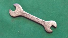 CLASSIC JAMES ML MOTORCYCLE TOOLKIT SMALL SPANNER