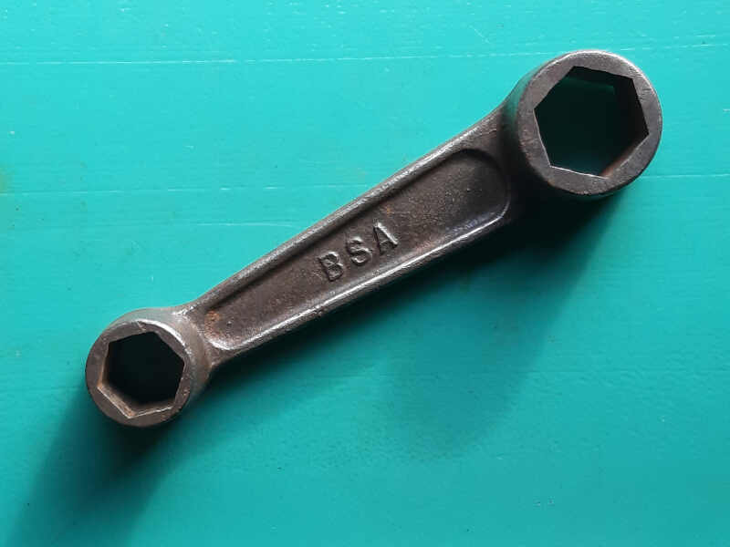 BSA M20 TOOLKIT RING SPANNER 15-832 - Click Image to Close